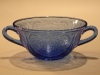 Cobalt Blue Royal Lace Cream Soup Bowl