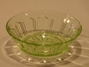 Green Colonial Knife and Fork Berry Bowl