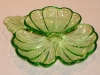 Green Doric 3 Part Candy Dish
