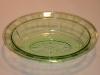 Green Doric Oval Bowl