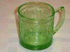 Green Cherry Blossom Mug